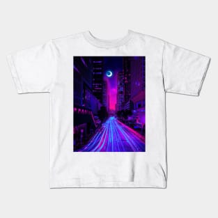 Cyber town Kids T-Shirt